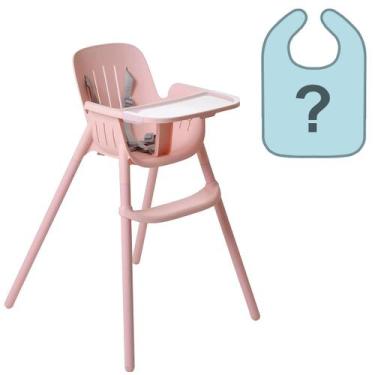 Imagem de Cadeira Alimentação Infantil De Refeição Para Bebê Até 15 Kg Poke Rose