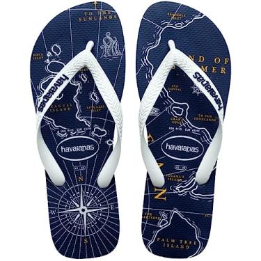 Imagem de Chinelo Marinho/Branco/Marinho/Marinho Top Nautical Havaianas Men n° 35/36