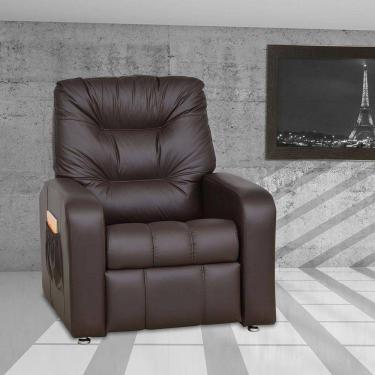 Imagem de Poltrona Reclínavel Azera MX 7 Corano Marrom F 289 - Matrix