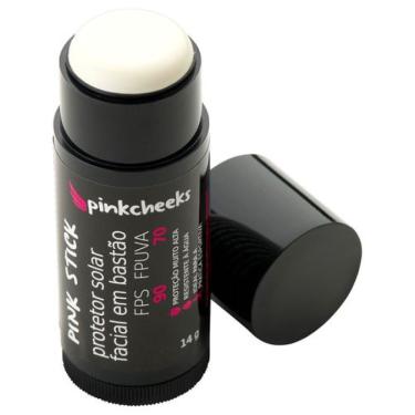 Imagem de PROTETOR SOLAR FACIAL PINKCHEEKS PINK STICK 5 KM INCOLOR FPS 90 FPUVA 70 