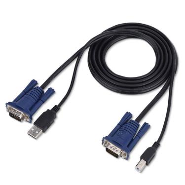 Imagem de Cabo KVM USB/VGA - 1,5 metros - Comtac 28119377