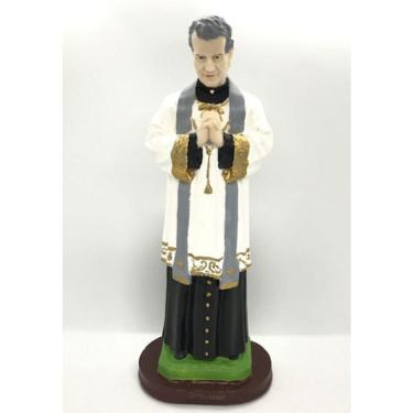 Imagem de Imagem Dom Bosco Escultura Resina Estátua 32 cm