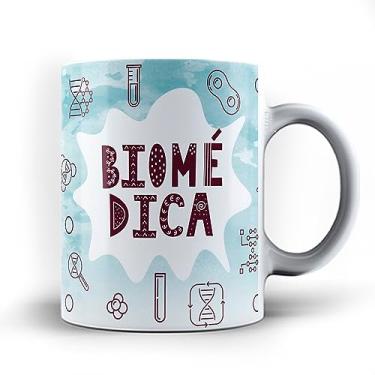 Imagem de Caneca xicara Biomedicina Biomédica 23 (Azul)