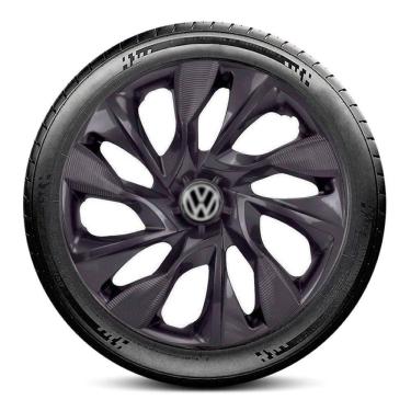 Imagem de Calota LC363 Volkswagen Aro 15 Preta Fosca DS4 Escolha carro