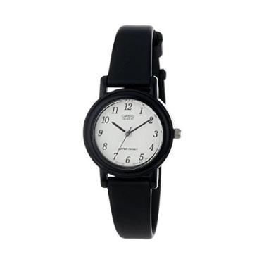 Imagem de Casio Relógio analógico redondo clássico feminino LQ139B-1B, Mix, LQ139B-1B