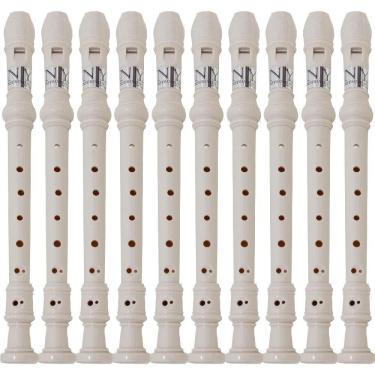 Imagem de Kit 50 Flautas Doce Barroca FL 20B New York