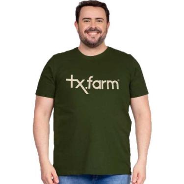 Imagem de Camiseta T-Shirt Masculina Cm-258 Plus Size Texas Farm