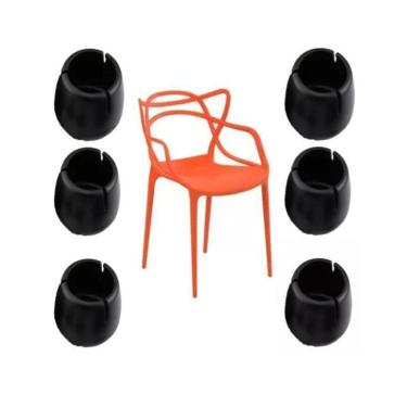 Imagem de Kit 36 Pçs Protetor Pé Cadeira Feltro 12Mm - 16Mm