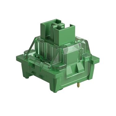 Imagem de Conjunto de switch para teclado Akko v3 Matcha Green Pro com 45 peças