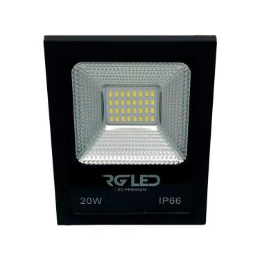 Imagem de Refletor Led Holofote 20w 6500K Luz Branca RG Led Premium