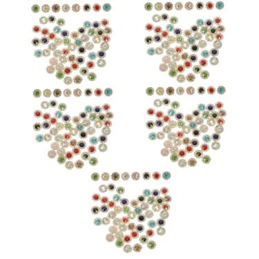 Imagem de TEHAUX 1000 Peças broca costura acessórios cocar DIY enfeites para artesanato decoração embalagem sol strass tiara enfeite roupas acessórios costura miçangas gravata borboleta