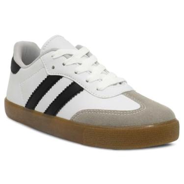 Imagem de Tenis Infantil Casual Nº 28 ao 37 Escolar Confortável 11.116j (Branco, BR, Criança de 9 a 12 anos, Numérico, 35)