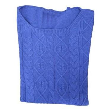 Imagem de Suéter Feminino Plus Size Manga Longa Tricot Modal Premium-Feminino