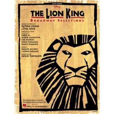 Imagem de The Lion King - Broadway Selections Songbook (PIANO) (English Edition)