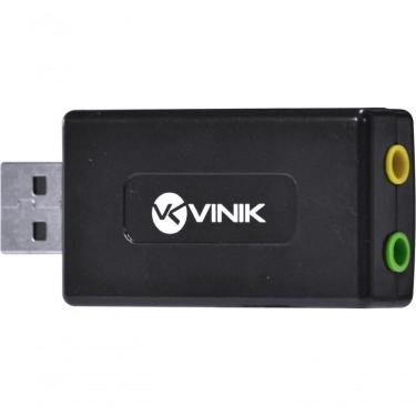 Imagem de Adaptador Placa De Som Usb 7.1 Canais Virtual Ausb71