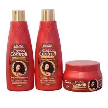 Imagem de Kit Cachos Controll Life Hair Shampoo + Condicionador + - Blueken