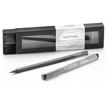 Imagem de Kit p/assinaturas Hahnemühle Signing Pen Duo