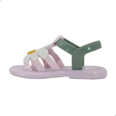 Imagem de Sandália Mini Melissa Hip Bloomy Infantil Rosa