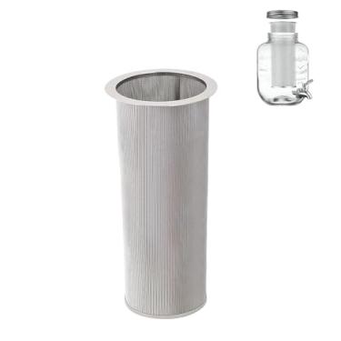 Imagem de Filtro de café Cold Brew para frascos de vidro de 1 galão, feito com aço inoxidável, filtro de malha fina para grandes lotes a frio, filtro de pote de vidro de 1 galão feito para fazer café gelado e