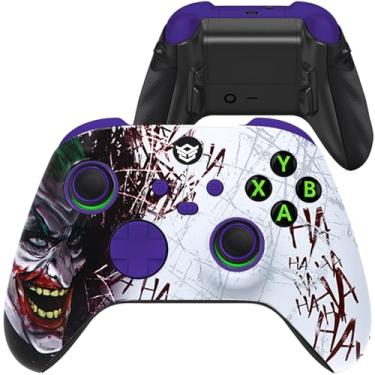 Imagem de HEXGAMING ULTRA X Wireless Controller for Xbox Series X & S, for Xbox One, and for Windows 7/8/10-4 Back Buttons - Adjustable Triggers - Interchangeable Thumbsticks - 6 Profiles - Clown HAHA