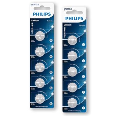 Imagem de Bateria Cr2032 3v Philips cartela com 5 uns