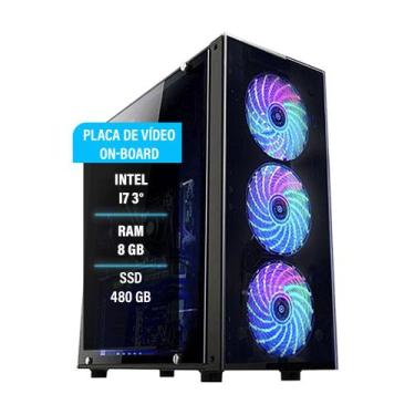 Imagem de Computador Intel Core I7 Memória 8Gb SSD 480GB - AMORIM TECH