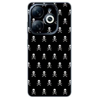 Imagem de Capa Adesivo Skin201 Verso Para Infinix Smart 8 Pro (X6525B) - KawaSki