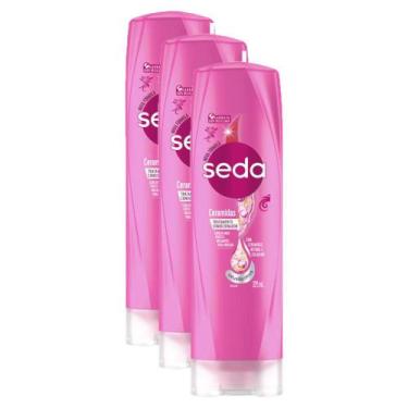Imagem de Kit com 3 Condicionadores Seda Ceramidas 325mL