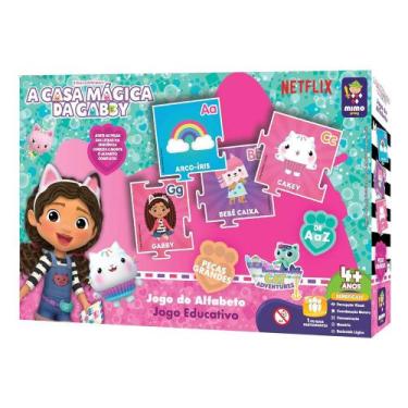 Imagem de Jogo Do Alfabeto Educativo A Casa Mágica Da Gabby - Mimo