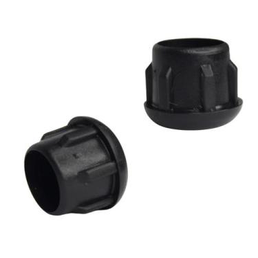 Imagem de Ponteira Acabamento Interna Redonda 5/8" Preta - 500pc - Suplastine