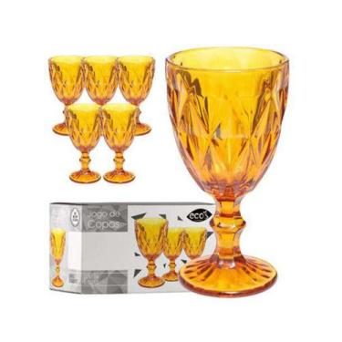 Imagem de Jogo de Taça de Vidro Estrela 300ML 6pcs SK20002 - Eco's