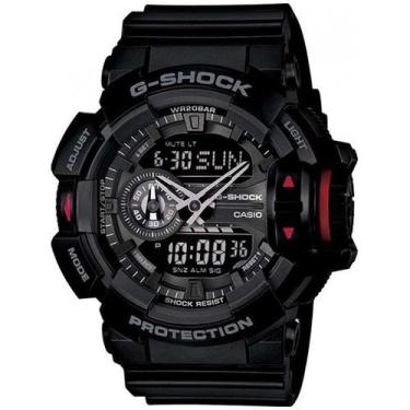 Imagem de Relógio Casio G-Shock GA-400-1BDR Rotary Switch Resistente a choques