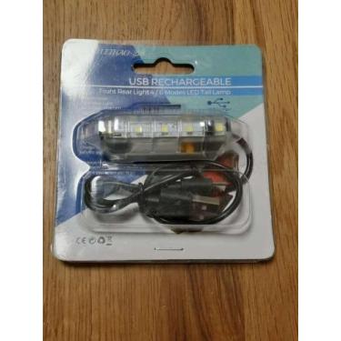 Imagem de NOVO LED para bicicleta Luz frontal USB recarregável - Leihao 