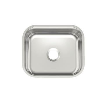 Imagem de Cuba n.0 Tramontina Lavínia 40 BL Standard em Aço Inox Polido 40 x 34 