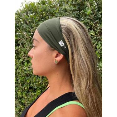 Imagem de Faixa de Cabelo Premium Myfit, Feminino, Único, Azul marinho