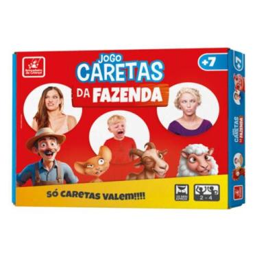 Imagem de Jogo Caretas da Fazenda Brincadeira de Criança