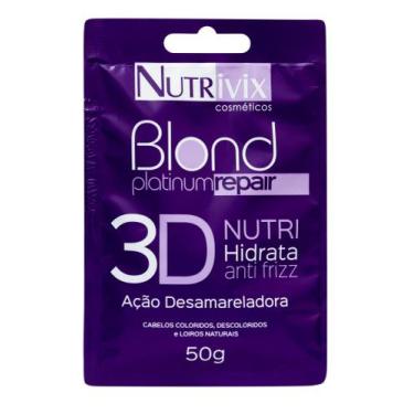 Imagem de Sachê de hidratação Bond Platinum Repair 50g - Nutrivix Cosméticos