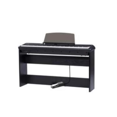 Imagem de P200 Pearl River Piano Digital Preto com Suporte W  Teclacenter