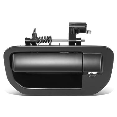 Imagem de DNA MOTORING Alça traseira externa compatível com Honda Ridgeline 06-14 com orifício para câmera, preto primário, OEM-THO-00153