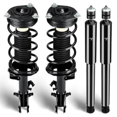 Imagem de TadaMark - Conjunto de Amortecedores Dianteiros e Traseiros para Nissan Versa (2007-2012), 4 Peças