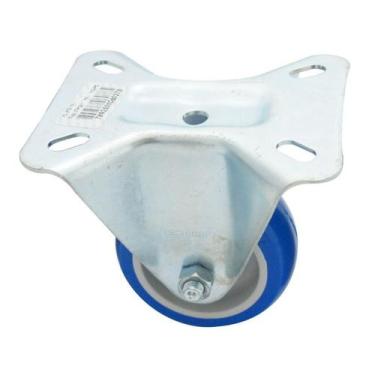 Imagem de Rodízio Fixo Placa 3 Azul Fl 312 Tp 70Kg  FL312TP  - Schioppa