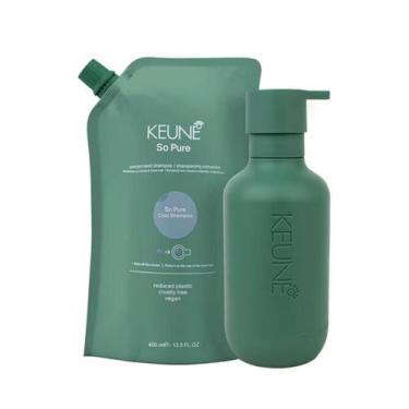 Imagem de Keune So Pure Kit Caixa Cool Shampoo Refil 400ml - Keune Haircosmetics