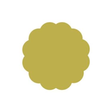 Imagem de Fundo para Docinhos Dourado Chapado - 7cm - Curifest