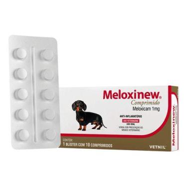 Imagem de Meloxinew 1Mg Cartela C/10 Comp - Vetnil