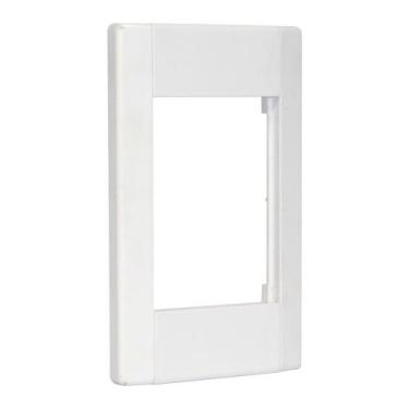 Imagem de Espelho Moldura 4x2 - Branco - Pier Telecom