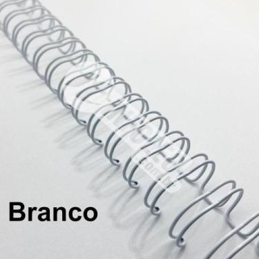 Imagem de Wire-o Espiral 7/8" Branco 2:1 23 anéis - 2 unidades