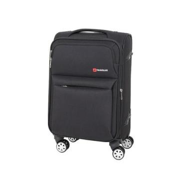 Imagem de Mala De Bordo Viagem Mão 10kg 55x35x25 Travelux Geneva II P, Preto