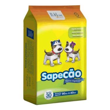 Imagem de TAPETE HIG CAES SAPECAO  80X60  30unid - PET HOME