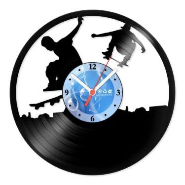 Imagem de Relógio De Parede Disco Vinil Esportes - Skate Radical - VES-069 - Mod
