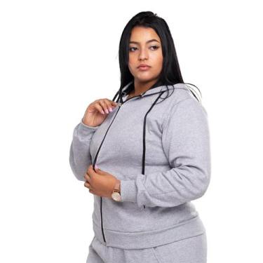 Imagem de Blusa de Moletom Feminina Corte Slim Conforto e Sofisticação Confira A